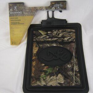 SPG Browning Camo Utility Rear Rubber Floor Mats  Lot of 2 Mats - 16" x 13"  GUC